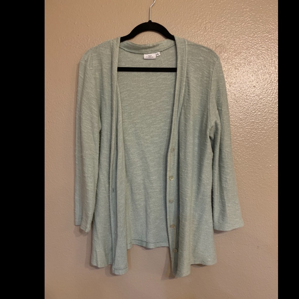 Light Sage Cardigan